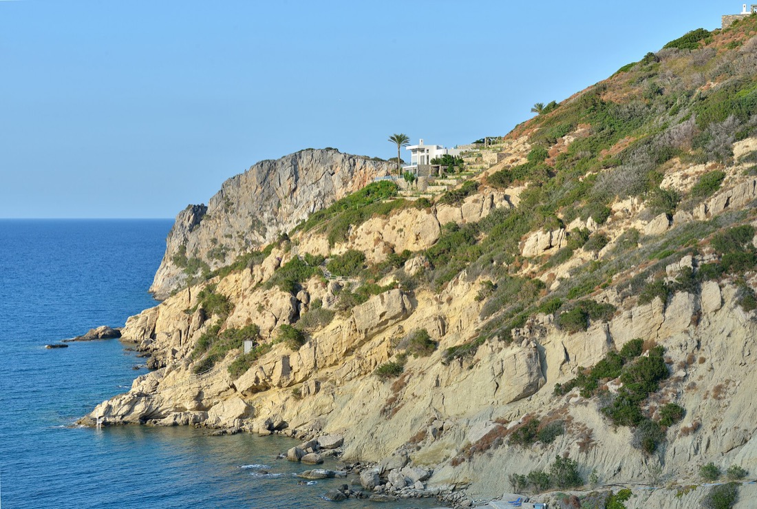 Beach and bay at Istro